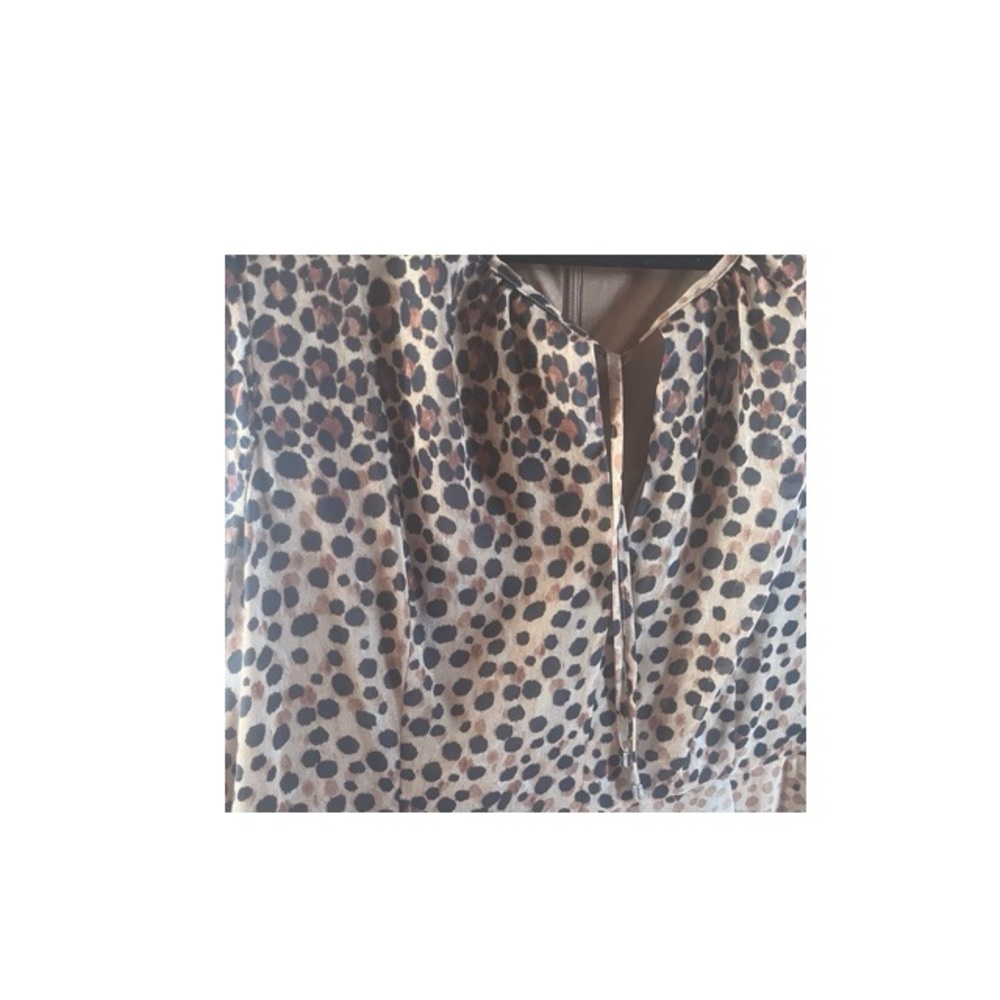 Tommy Hilfiger Animal Print Long‎ Sleeve Dress - Picture 3 of 5